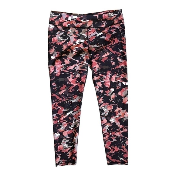 Fabletics (Kate Hudson) Salar Printed PowerHold Terracotta Painted Camo Legging - Picture 5 of 12